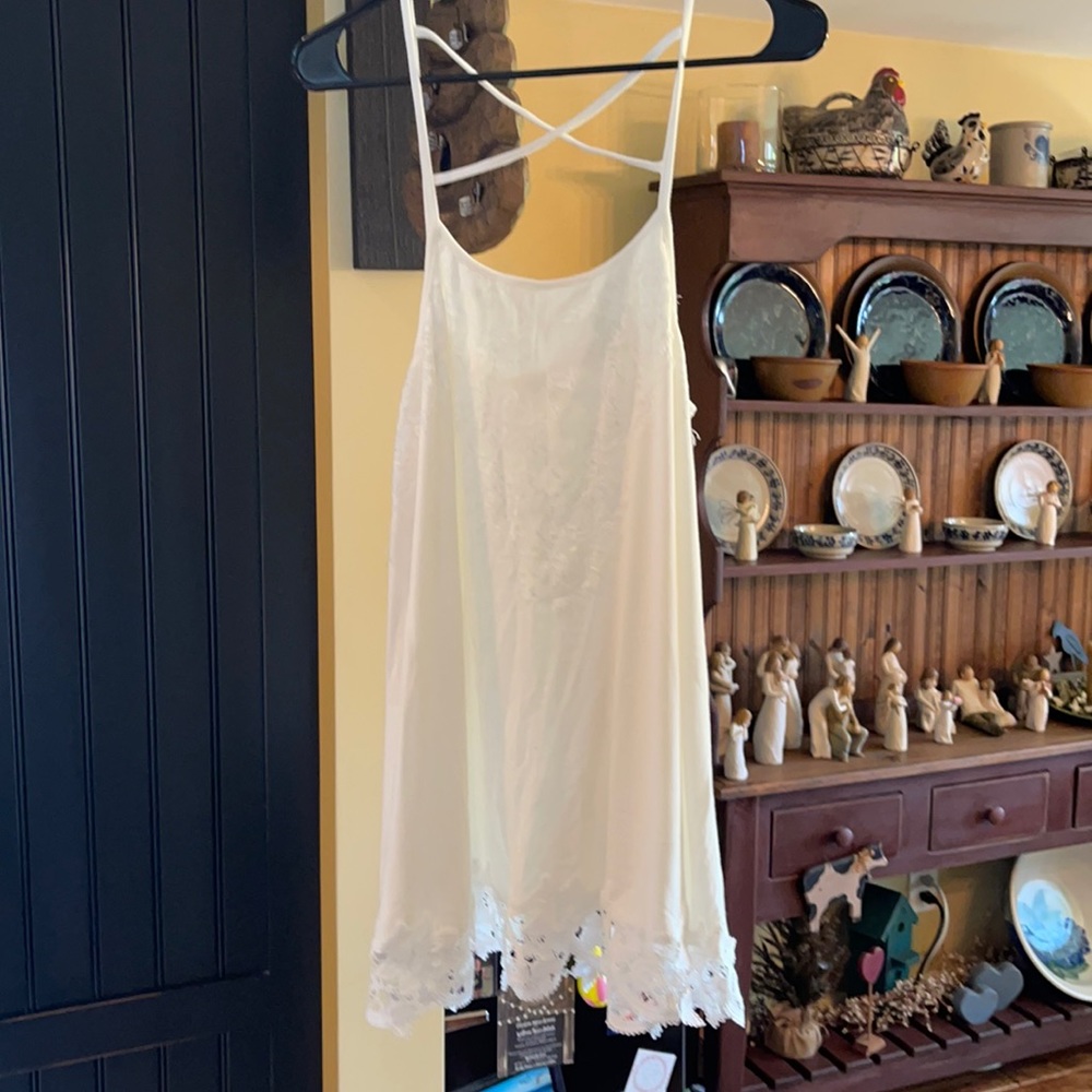 Cream Dress